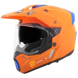 FC-Moto Merkur Pro Straight Casque d’enduro, orange, taille S