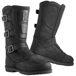 Black-Cafe London Cruiser-X Bottes de moto, noir, taille 45