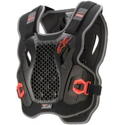 Alpinestars Bionic Action Veste protectrice, noir-rouge, taille XL 2XL