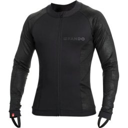 Pando Moto Shell Uh 3 Veste fonctionnelle, noir, taille S