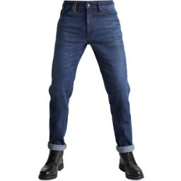 Pando Moto Arnie Slim Jeans moto, bleu, taille 31 34