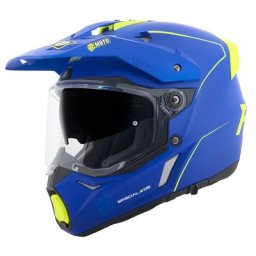 FC-Moto Merkur Pro Straight Casque d’enduro, bleu, taille XL