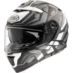 Premier Devil JC 8 BM Casque, noir-gris-blanc, taille M