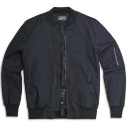 Pando Moto Bomber Cor 02 Veste textile moto, noir, taille S