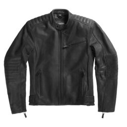 Pando Moto Tatami LT 1 Veste en cuir de moto, noir, taille M