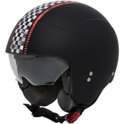 Premier Rocker CK 9 BM Jet Helmet Casque jet, noir, taille XS