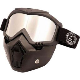 Modeka Invase Lunettes masque, argent