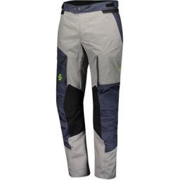 Scott Voyager Dryo Pantalon textile de moto, gris-bleu, taille S 48