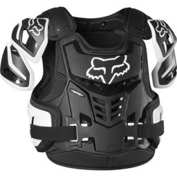 FOX Raptor Veste protectrice, noir-blanc, taille L XL