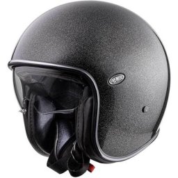 Premier Vintage U9 Glitter Silver Casque jet, argent, taille S