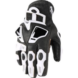 Icon Hypersport Short Gants, noir-blanc, taille L