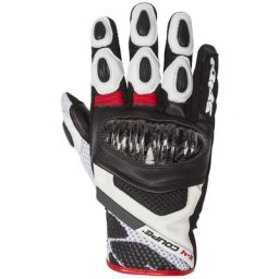 Spidi X-4 Coupé Gants, noir-blanc-rouge, taille 3XL