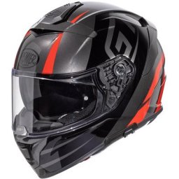 Premier Devil GT 17 Casque, noir-rouge, taille XL