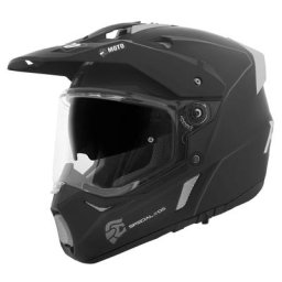 FC-Moto Merkur Pro Straight Casque d’enduro, noir, taille L