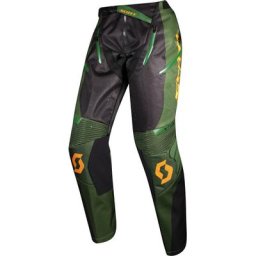 Scott X-Plore Pantalon de motocross, noir-vert, taille 34