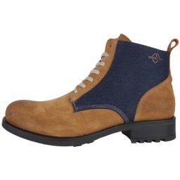 Helstons Deville Armalith Bottes de moto, bleu-brun, taille 39