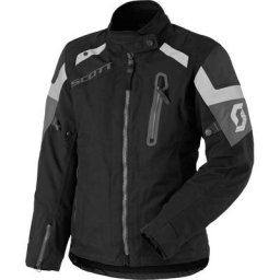 Scott Definit Pro DP Veste de dames moto Textile, noir-gris, taille 40 pour Femmes