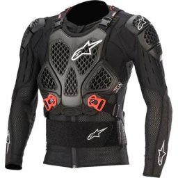Alpinestars Bionic Tech V2 Veste Protecteur, noir-rouge, taille M