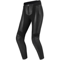 SHIMA Monaco 2.0 Pantalon cuir / textile pour moto pour dames, noir, taille XL pour Femmes