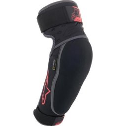 Alpinestars Vector Protecteurs de coude, noir-rouge, taille L XL