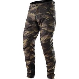 Troy Lee Designs MTB Skyline Brushed Camo Pantalon de vélo, vert-multicolore, taille 34
