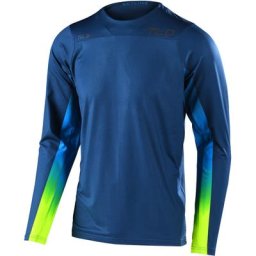 Troy Lee Designs Skyline Jet Fuel Maillot vélo, bleu, taille XL