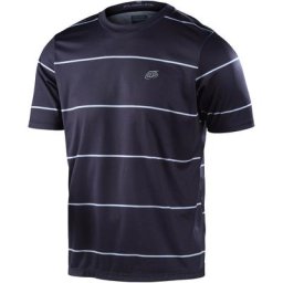 Troy Lee Designs Flowline Revert Maillot vélo à manches courtes, noir, taille L