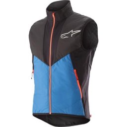 Alpinestars Denali 2 Gilet de vélo, noir-bleu, taille XL