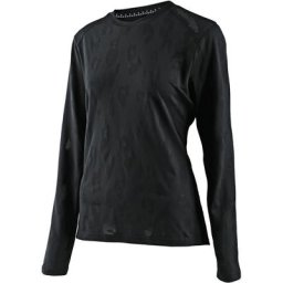Troy Lee Designs Lilium Jaquard Maillot de vélo pour dames, noir, taille M pour Femmes