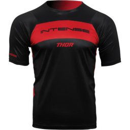 Thor Intense Assist Dart Maillot vélo, noir-rouge, taille M