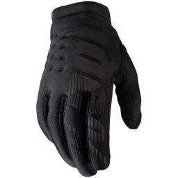 100% Brisker Gants de vélo pour dames, noir, taille M pour Femmes