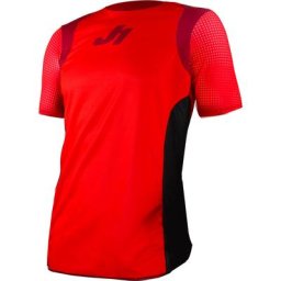 Just1 J-Flex Shortsleeve Maillot de vélo, rouge, taille L