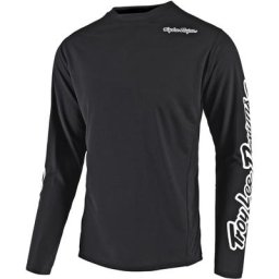 Troy Lee Designs Sprint Jersey de bicyclette de jeunesse, noir, taille XL
