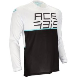 Acerbis Razorcrest Maillot vélo, noir-blanc, taille S