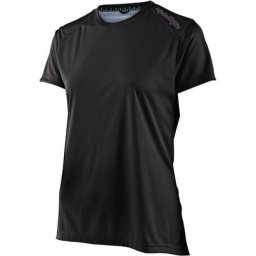 Troy Lee Designs Lilium Solid Maillot de vélo pour dames à manches courtes, noir, taille M pour Femmes