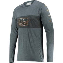 Leatt MTB Gravity 2.0 Maillot vélo, noir-gris, taille M