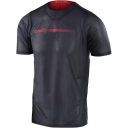 Troy Lee Designs Skyline Air Channel T-shirt vélo, noir-rouge, taille M
