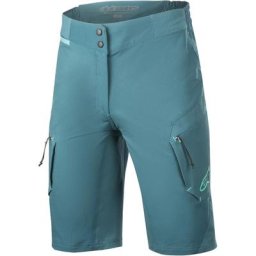 Alpinestars Stella Alps 8.0 Shorts de vélo de dames, turquoise, taille 26 pour Femmes