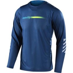 Troy Lee Designs Skyline Air Channel Maillot vélo, bleu, taille L