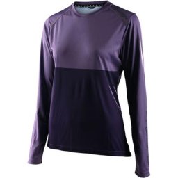 Troy Lee Designs Lilium Block Maillot de vélo pour dames, pourpre, taille S pour Femmes