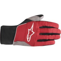 Alpinestars Cascade Warm Tech Gants de vélo, noir-rouge, taille XS