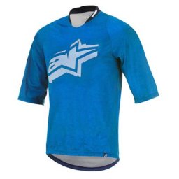 Alpinestars Totem 3/4 Maillot de vélo, bleu, taille S