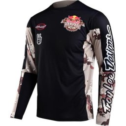 Troy Lee Designs Red Bull Rampage Sprint Lockup Maillot vélo, noir-multicolore, taille M