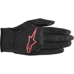 Alpinestars Stella Cascade Infinium Windstopper Gants de vélo de dames, noir-rouge, taille M pour Femmes