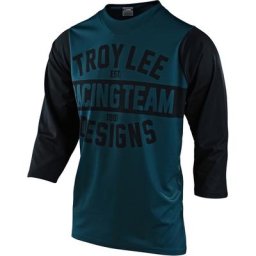 Troy Lee Designs Ruckus Team 81 Maillot vélo, noir-bleu, taille M
