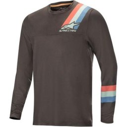 Alpinestars Alps 4.0 LS Maillot de vélo, gris-vert, taille S