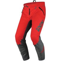IXS Trigger Pantalon de vélo, noir-rouge, taille XL