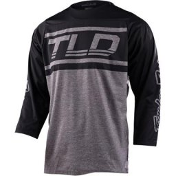 Troy Lee Designs Ruckus Bars Maillot vélo, noir-gris, taille 2XL