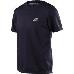 Troy Lee Designs Flowline Maillot de vélo à manches courtes pour les jeunes, noir, taille XL
