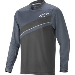Alpinestars Alps 8.0 Maillot cycliste LS, gris-bleu, taille S